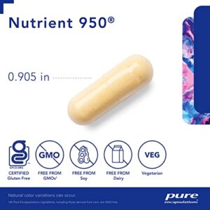 Pure Encapsulations Nutrient 950 | Multivitamin Mineral Supplement to Support Physiological Functions and a Healthy Lifestyle* | 180 Capsules