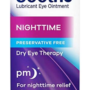 Bausch + Lomb Soothe Lubricant Eye Ointment Night Time - 0.13 oz, Pack of 6