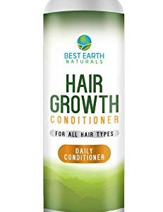 Hair Growth Conditioner For Support of Healthy Hair Growth, Hair loss, Slow Growing and Thinning Hair for Men and Women 8 Ounces