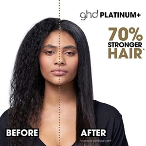 ghd Platinum+ Styler - 1" Flat Iron, Professional Performance Hair Styler, Ceramic Flat Iron, Hair Straightener, White