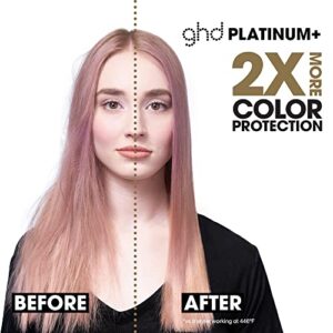 ghd Platinum+ Styler - 1" Flat Iron, Professional Performance Hair Styler, Ceramic Flat Iron, Hair Straightener, White