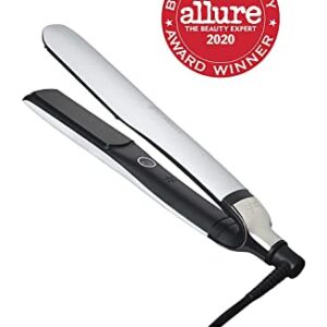 ghd Platinum+ Styler - 1" Flat Iron, Professional Performance Hair Styler, Ceramic Flat Iron, Hair Straightener, White