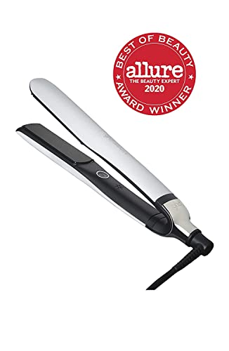 ghd Platinum+ Styler - 1" Flat Iron, Professional Performance Hair Styler, Ceramic Flat Iron, Hair Straightener, White