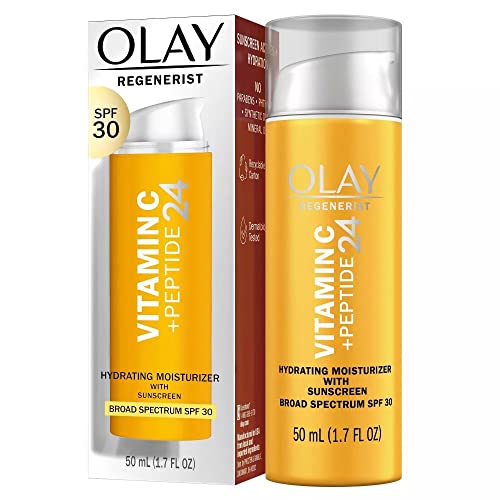 Olay Regenerist Vitamin C + Peptide 24 Hydrating Moisturizer w/ Sunscreen SPF 30