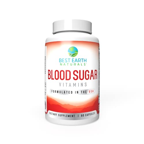 Best Earth Naturals Blood Sugar Vitamins, 60 Count