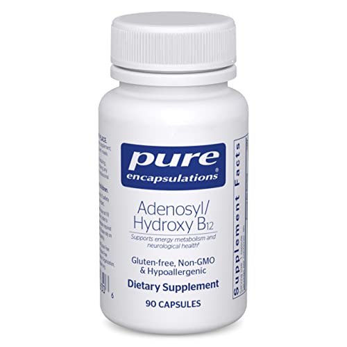 Pure Encapsulations Adenosyl/Hydroxy B12 | Blend with Vitamin B12 for Nerve and Mitochondrial Support* | 90 Capsules