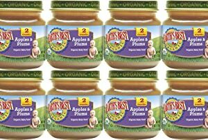 Earth's Best Organic Baby Food, Apple & Plums, 4 Ounce (Pack of 12)