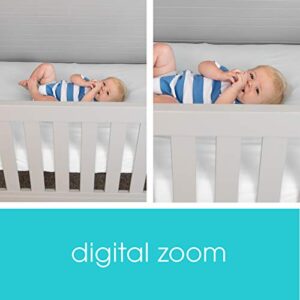 Summer LookOut Duo 5” LCD Video Baby Monitor (2 Cameras) – Digital Zoom Baby Monitor with 1,000ft Range – Features Two-Way Audio, Automatic Night Vision, Temperature Display, and No-Hole Wall Mount