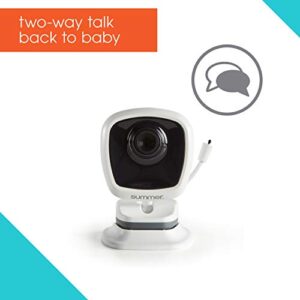 Summer LookOut Duo 5” LCD Video Baby Monitor (2 Cameras) – Digital Zoom Baby Monitor with 1,000ft Range – Features Two-Way Audio, Automatic Night Vision, Temperature Display, and No-Hole Wall Mount