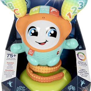 Fisher-Price Baby & Toddler Learning Toy Dj Bouncin’ Beats With Music Lights & Bouncing Action For Ages 6+ Months