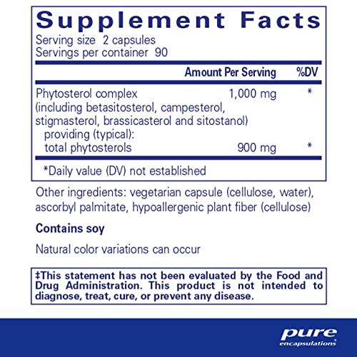 Pure Encapsulations CholestePure | Supplement to Support Cardiovascular Health, Enzyme Function, and Lipid Metabolism* | 180 Capsules