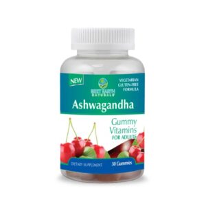 best earth naturals ashwagandha gummies – delicious cherry flavored, vegan, gluten free ashwagandha gummy vitamins 30 count