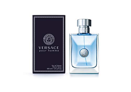 Versace Pour Homme Eau De Toilette Natural Spray, 3.4 Fl Oz