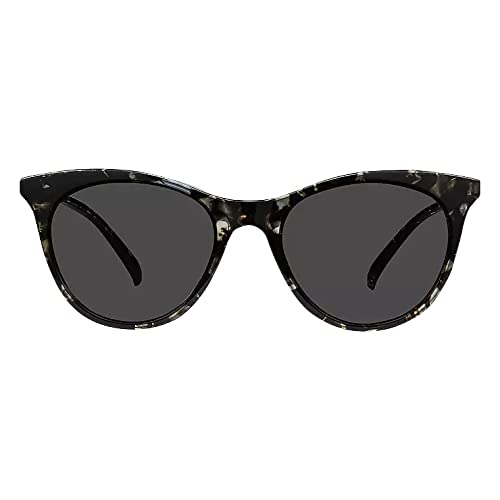 EYEBUYDIRECT Cat-Eye Sunglasses, Scratch-Resistant Sunglasses for Women and Men with UV Protection, Non-Polarized, Cartel - Medium