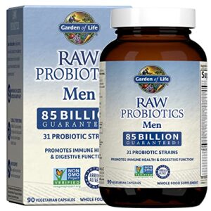 garden of life – raw probiotics men – 90 vegetarian capsules