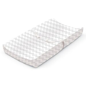 summer ultra plush changing pad cover, chevron