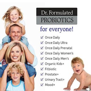 Garden of Life Probiotics for Women and Men, Dr. Formulated Once Daily Ultra 90 Billion Adult Probiotic for Digestive Health, Immune System Support, Acidophilus, Prebiotics, 30 Vegetarian Capsules
