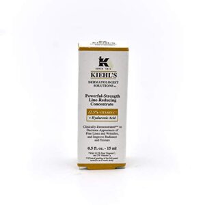 Kiehl's Powerful-Strength Line-Reducing Concentrate Serum, 0.5 Ounce/15ml