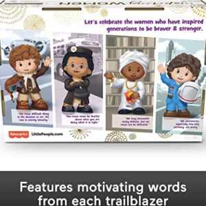 Fisher-Price Little People Collector Inspiring Women, Special Edition Figure Set Featuring 4 trailblazing Women from American History