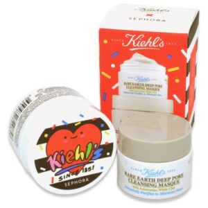 kiehl’s mask & moisturize duo – rare earth deep pore cleansing masque and ultra facial cream