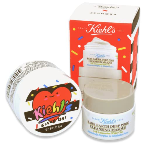 Kiehl's Mask & Moisturize Duo - Rare Earth Deep Pore Cleansing Masque and Ultra Facial Cream