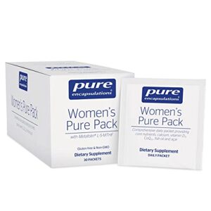 Pure Encapsulations Women's Pure Pack | Supplement to Support Bone, Cardiovascular, Macular, and Breast Health* | 30 Packets