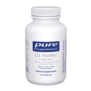 pure encapsulations g.i. fortify (capsules) | supports g.i. function, motility and detoxification | 120 capsules