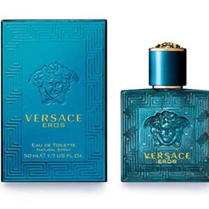 Versace Eros for Men Eau de Toilette Spray, 1.7 Ounce