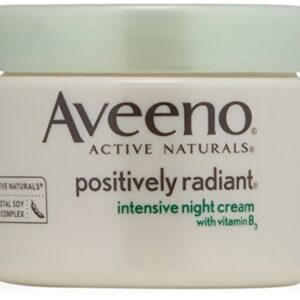 Aveeno Positively Radiant Intensive Night Cream, 1.7 Ounce