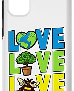 Galaxy S20 Earth Love Trees And Nature Love Bees Earth Science Case