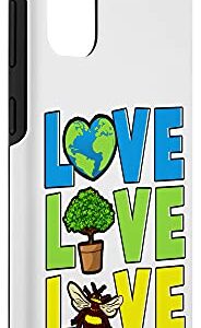 Galaxy S20 Earth Love Trees And Nature Love Bees Earth Science Case