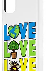 Galaxy S20 Earth Love Trees And Nature Love Bees Earth Science Case