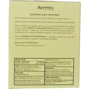 Aveeno Aveeno Active Naturals Soothing Bath Treatment Packets, 8 each (Pack of 3)