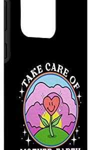 Galaxy S20 Ultra Beautiful Mother Earth Heart Flower Case