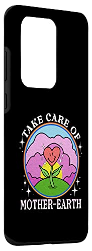 Galaxy S20 Ultra Beautiful Mother Earth Heart Flower Case