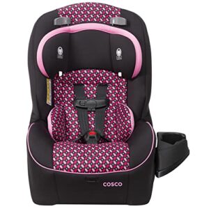 cosco empire all-in-one convertible car seat, extended use all-in-one car seat: rear-facing 5-40 pounds, forward-facing harness 22-50 pounds, and belt-positioning 40-80 pounds, spring petals