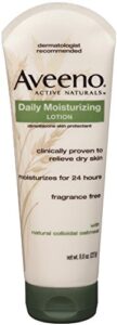 aveeno active naturals daily moisturizing lotion 8 oz (pack of 10)