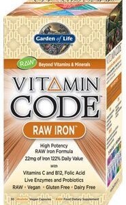 Garden of Life Vitamin Code Raw Iron