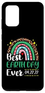 galaxy s20+ best earth day ever green rainbow design earth day 2022 case