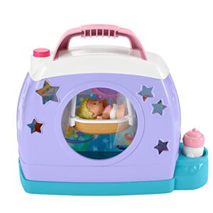 Fisher-Price Little People Cuddle & Play Nursery, portable nursery play set for toddlers and preschool kids up to age 5