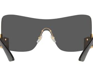 Versace Woman Sunglasses Grey Frame, Dark Grey Lenses, 0MM