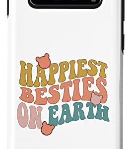 Galaxy S10 Happiest Besties On Earth Cute Custom Park For Best Friends Case