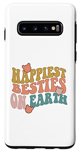 Galaxy S10 Happiest Besties On Earth Cute Custom Park For Best Friends Case