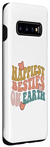 Galaxy S10 Happiest Besties On Earth Cute Custom Park For Best Friends Case