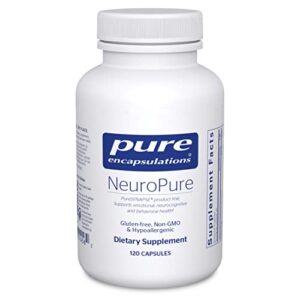 pure encapsulations neuropure | hypoallergenic supplement with enhanced support for calmness and stress relief | 120 capsules