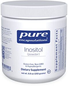 pure encapsulations inositol (powder) | supplement to support energy, nervous system, and ovarian function* | 8.8 ounces