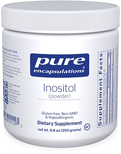 Pure Encapsulations Inositol (Powder) | Supplement to Support Energy, Nervous System, and Ovarian Function* | 8.8 Ounces