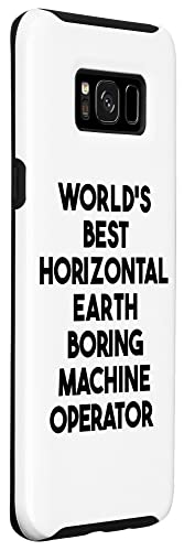 Galaxy S8+ World's Best Horizontal Earth Boring Machine Operator Case