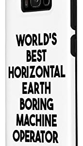 Galaxy S8+ World's Best Horizontal Earth Boring Machine Operator Case