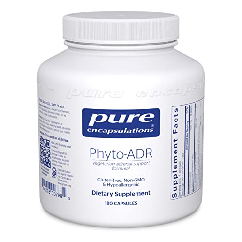 Pure Encapsulations Phyto-ADR | Plant-Based Supplement to Support Adrenal Function and Help Moderate Occasional Stress* | 180 Capsules